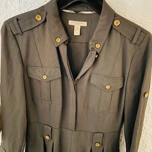 Gorgeous Olive green Burberry dress